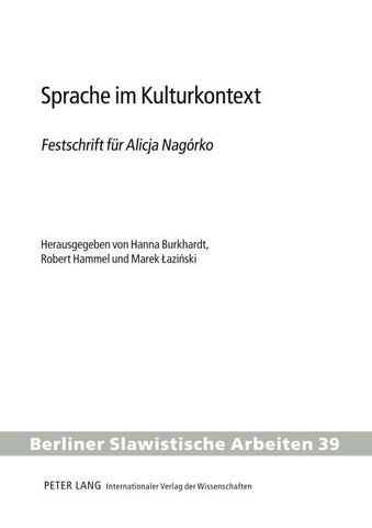Sprache im Kulturkontext