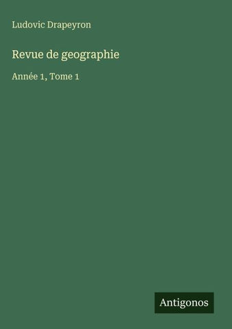 Revue de geographie