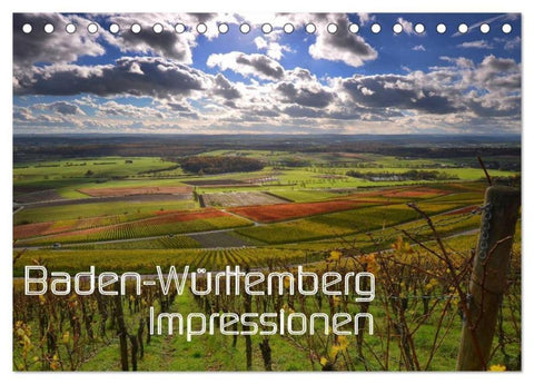 Baden-Württemberg Impressionen (Tischkalender 2026 DIN A5 quer), CALVENDO Monatskalender