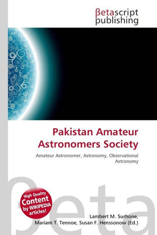 Pakistan Amateur Astronomers Society
