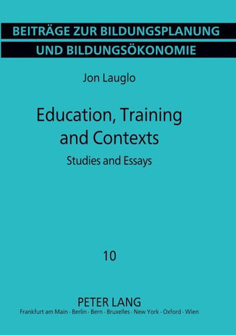 Education, Training and Contexts