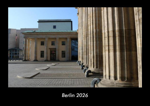 Berlin 2026 Fotokalender DIN A3
