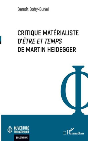 Critique matérialiste d'Être et temps de Martin Heidegger