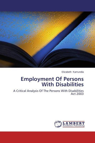 Employment Of Persons With Disabilities