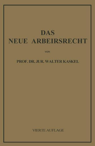 Das Neue Arbeitsrecht