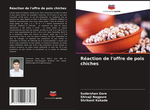 Réaction de l'offre de pois chiches