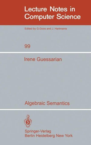 Algebraic Semantics