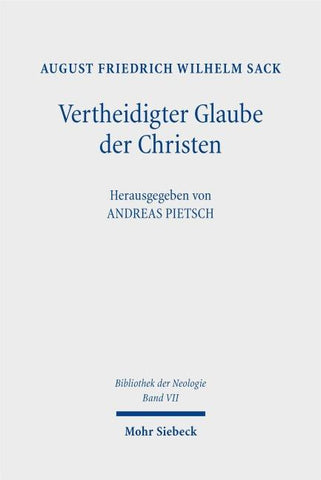 Vertheidigter Glaube der Christen