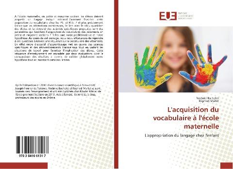 L'acquisition du vocabulaire à l'école maternelle