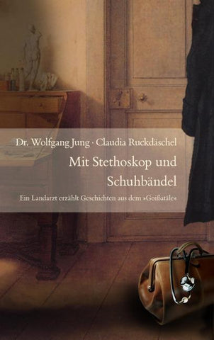 Mit Stethoskop unf Schuhbändel
