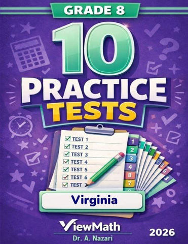 10 Virginia SOL Grade 8 Math Practice Tests