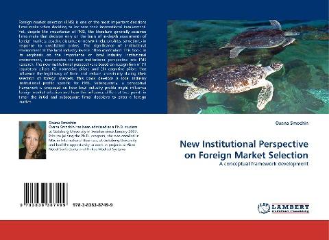 New Institutional Perspective on Foreign Market Selection