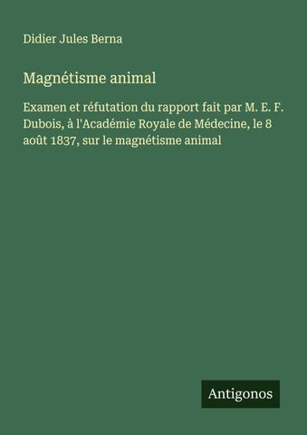Magnétisme animal