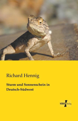 Sturm und Sonnenschein in Deutsch-Südwest