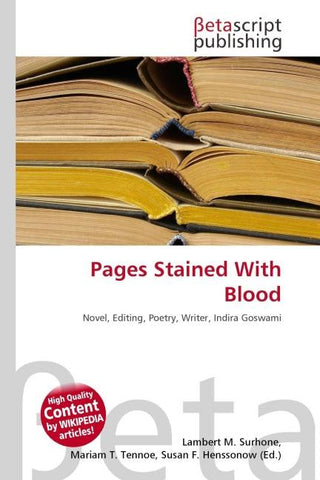 Pages Stained With Blood