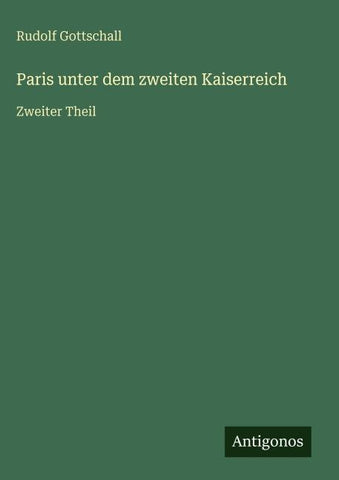 Paris unter dem zweiten Kaiserreich