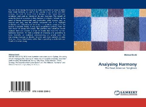 Analysing Harmony