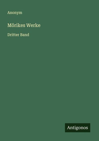 Mörikes Werke