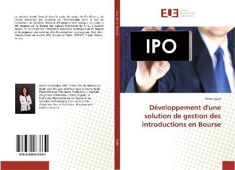 Développement d'une solution de gestion des introductions en Bourse