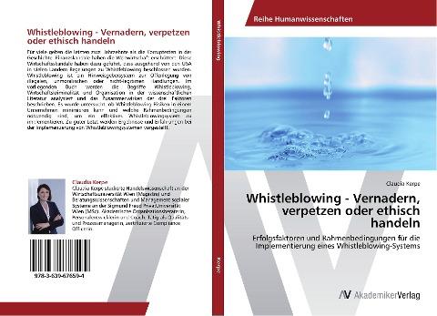 Whistleblowing - Vernadern, verpetzen oder ethisch handeln