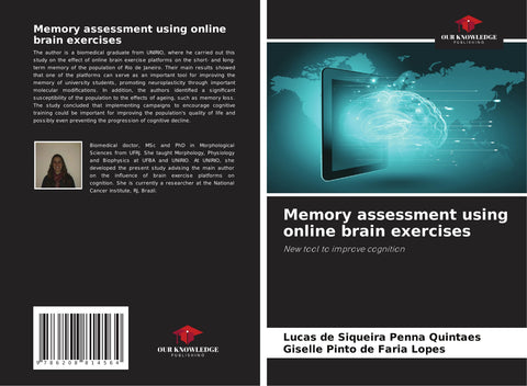 Memory assessment using online brain exercises
