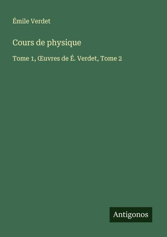 Cours de physique