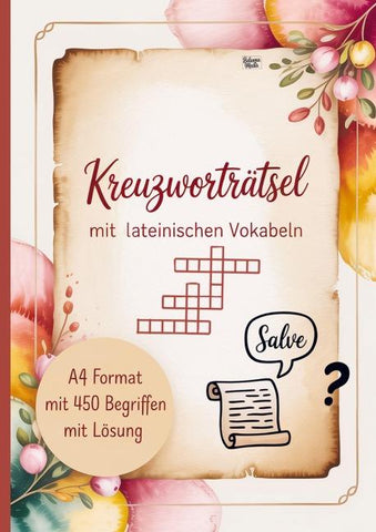 Kreuzworträtsel mit lateinischen Vokabeln