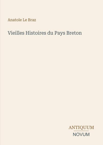 Vieilles Histoires du Pays Breton