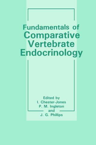 Fundamentals of Comparative Vertebrate Endocrinology