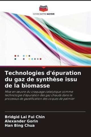 Technologies d'épuration du gaz de synthèse issu de la biomasse