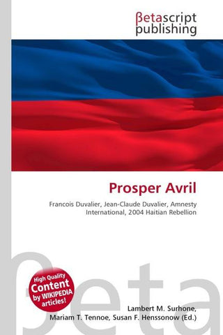 Prosper Avril