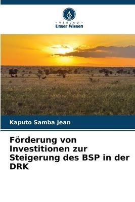 Förderung von Investitionen zur Steigerung des BSP in der DRK