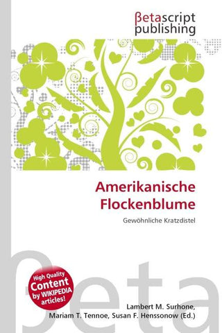 Amerikanische Flockenblume