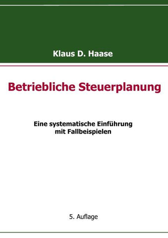 Betriebliche Steuerplanung