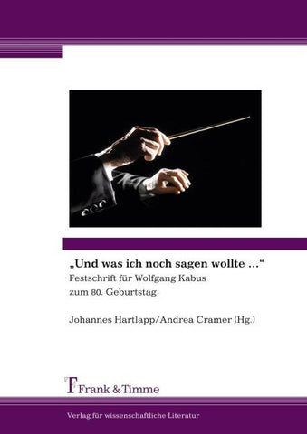 "Und was ich noch sagen wollte ..."