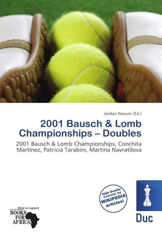 2001 Bausch & Lomb Championships - Doubles