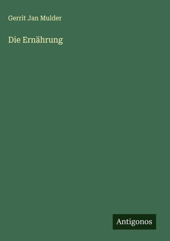 Die Ernährung