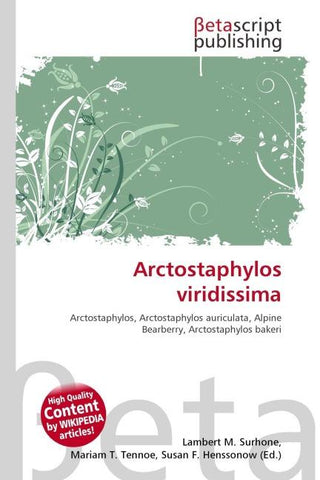 Arctostaphylos viridissima