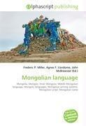 Mongolian language
