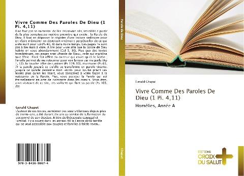 Vivre Comme Des Paroles De Dieu (1 Pi. 4,11)