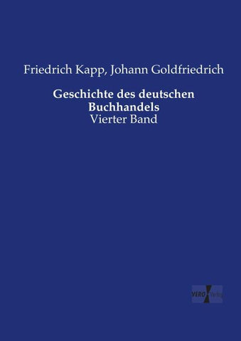 Geschichte des deutschen Buchhandels