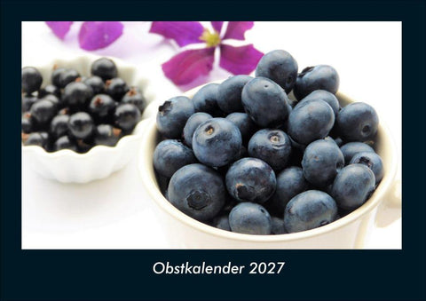 Obstkalender 2027 Fotokalender DIN A4
