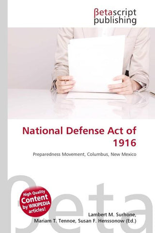 National Defense Act of 1916