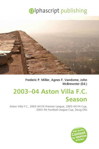 2003-04 Aston Villa F.C. Season