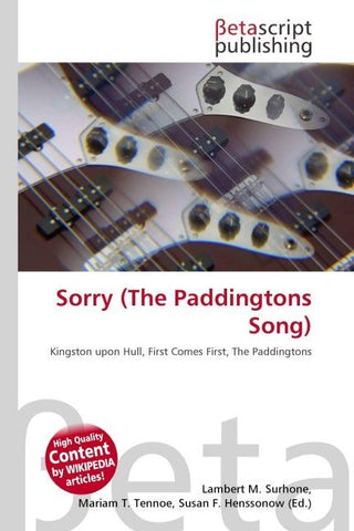 Sorry (The Paddingtons Song)