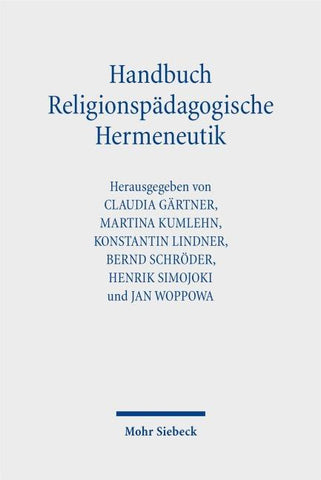 Handbuch Religionspädagogische Hermeneutik