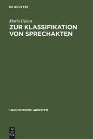 Zur Klassifikation von Sprechakten