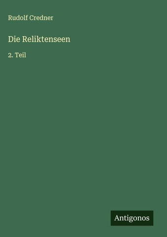 Die Reliktenseen