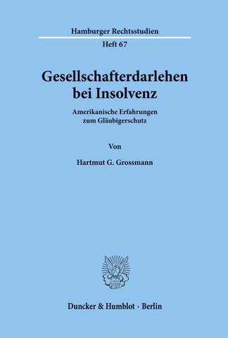 Gesellschafterdarlehen bei Insolvenz.