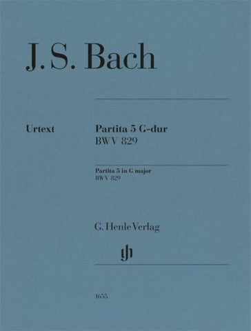 Johann Sebastian Bach - Partita Nr. 5 G-dur BWV 829